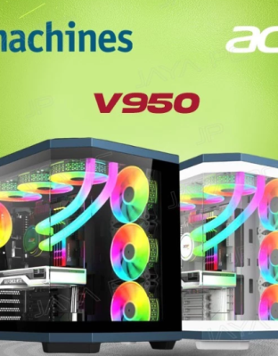 Emachines Acer V950 Case - Tempered Glass Casing